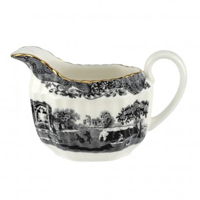 Spode Black Italian 250th Anniversary Cream Jug