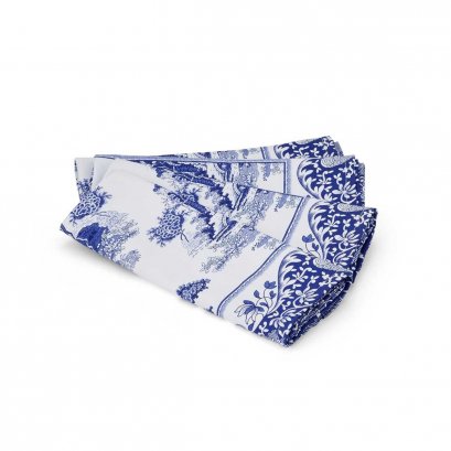 Pimpernel Blue Italian Set Of 4 Napkins
