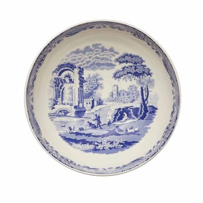 Spode Blue Italian 10.7 in / 27.5 cm Round Bowl
