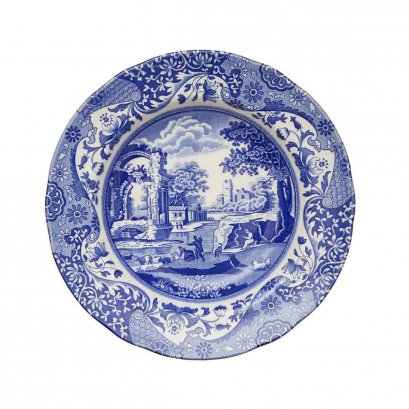 Spode Blue Italian 9 in / 23 cm Soup Plate