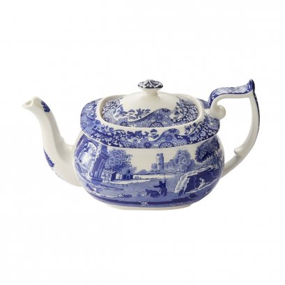 Spode Blue Italian Teapot