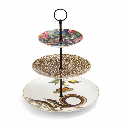 Creatures of Curiousity 3-Tier Cake Stand