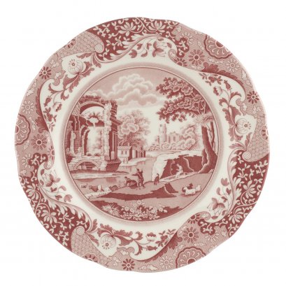 Spode Cranberry Italian 10.5 in / 27 cm Dinner Plate