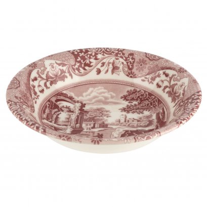 Spode Cranberry Italian 8 in / 20 cm Cereal Bowl