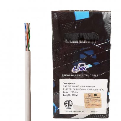 สายแลน CAT5E US-9015-1 UTP CMR