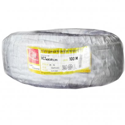สายไฟ VCT 4x10 sq.mm. THAI UNION