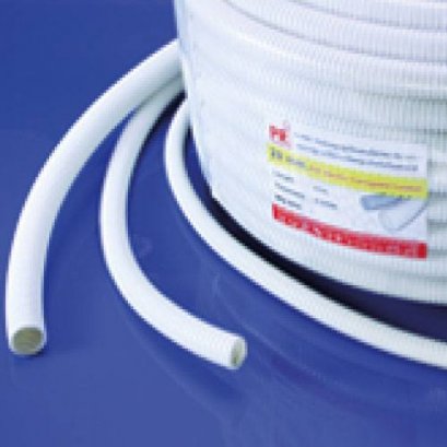 ท่ออ่อนลูกฟูก PVC (PRI Type WCC) ขาว WCC32 OD 32 มม. 3 มม. ยาว 25 เมตร