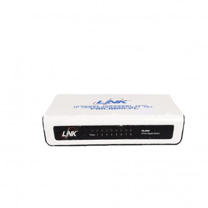 8-Port Gigabit Switch (10/100/1000Mbps) LINK