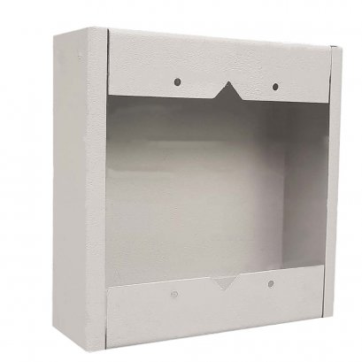 บ๊อกซ์ลอยเหล็กพับ 4x4 สีขาว