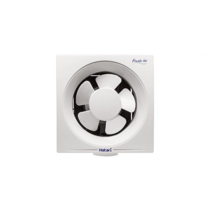 พัดลมระบายอากาศแบบติดผนังใบพัด 6&quot; ขาวงาช้าง Hatari