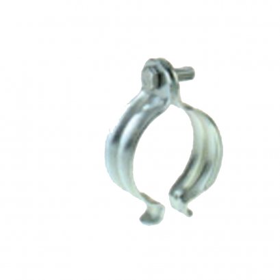 แคล้มวงเดือน EMT 1-1/2&quot; ชุบขาว SC