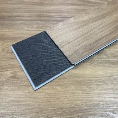 SPC รุ่น Premium Click (คลิ๊กล็อค) หนา 5.5 มม. สี Teak