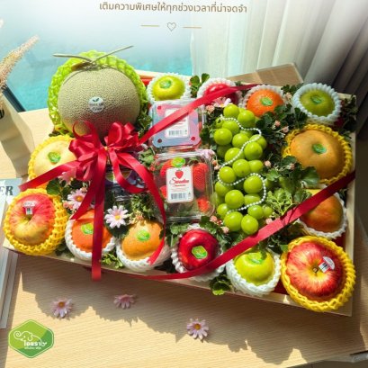 กระเช้าผลไม้ Summer Best fruits C