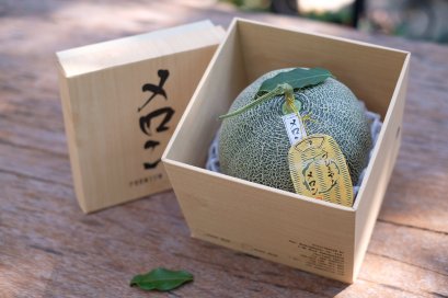 เมล่อน เนื้อเขียว 1 ลูก