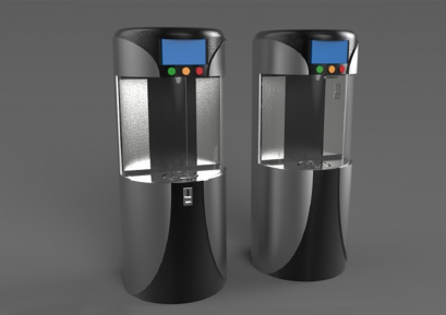 "Kiwami" Mineral Water Vending Machine Design