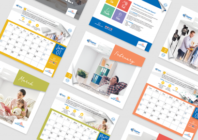 "Gyroc Thailand" Calendar Design