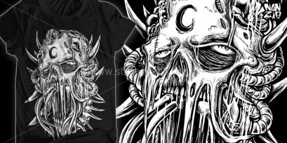 Digital Artwork - Monster Moon