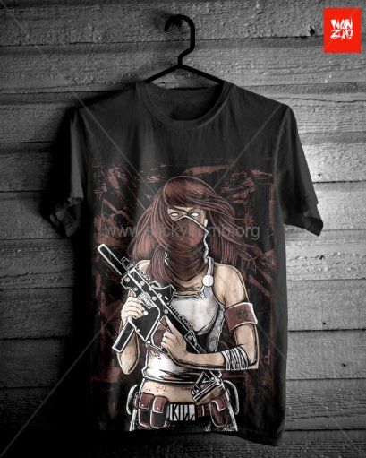 Digital Artwork - Zombie Hunter