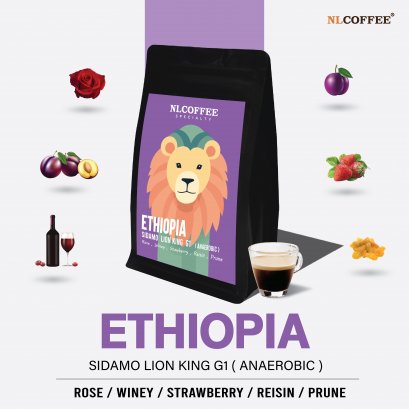Ethiopia : Guji Lionking Anaerobic