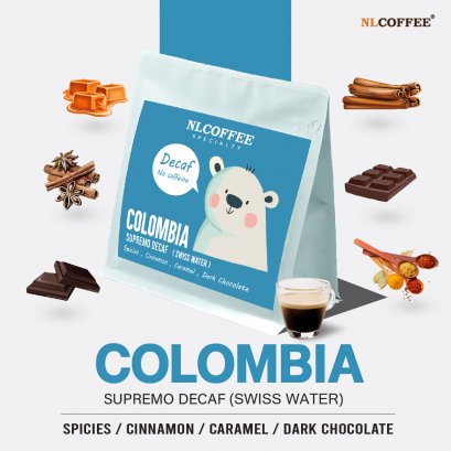 Colombia :Decaf Swiss Water
