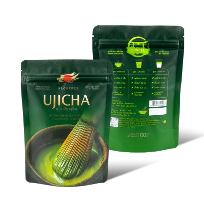 ผงชาเขียวมัทฉะ อูจิฉะ Ujicha 100g