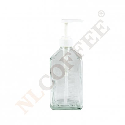 ขวดปั้มน้ำเชื่อม ขนาด 1.1 ลิตร พร้อมหัวปั้ม