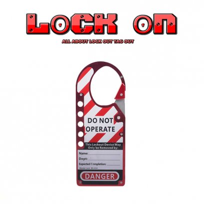 Aluminum Lockout Hasp LO-K54