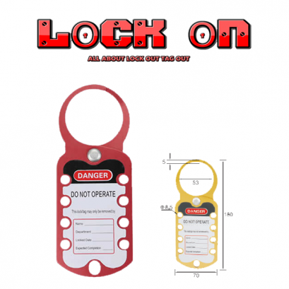 Eight-Hole Aluminum Hasp LO-K52 
