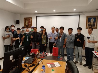 บริษัท กรุงเทพเซฟตี้แอนด์สลิง จำกัด ได้เข้าอบรมการใช้อุปกรณ์ Loclout Tagout บริษัท ซีพีเอฟ