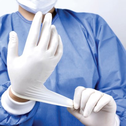 ถุงมือยาง ( แพทย์ )