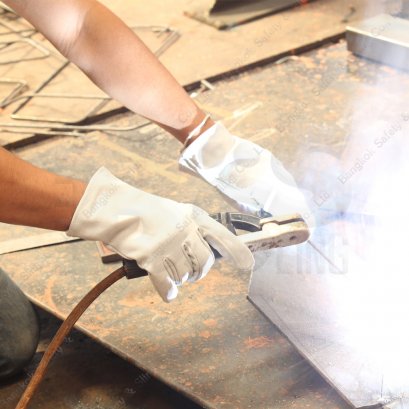 ถุงมือหนังงานเชื่อมอาร์กอน VISA 