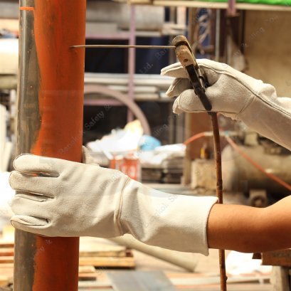 ถุงมือหนังท้องบุกันความร้อนหนาพิเศษ