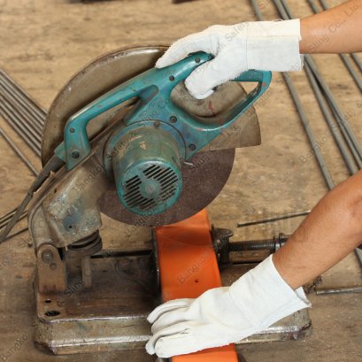 ถุงมือหนังท้องล้วน