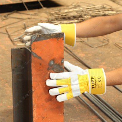 ถุุงมือหนัง TUFF