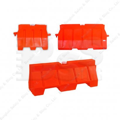 แบริเออร์ แผงกั้นจราจรชนิดบรรจุน้ำ