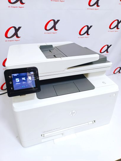 HP MFP M277dw มือสอง พร้อมใช้งาน Wireless Color LaserJet Pro Multifunction Printer (Print-Copy-Scan-Fax)