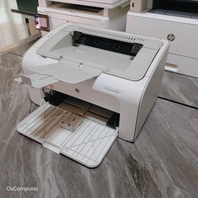 HP LaserJet P1005 สายไฟ สาย USB พร้อมใช้งาน