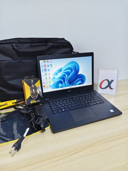 Dell Latitude 3480 I7 Gen 7 มีการ์ดจอแยก AMD Radeon R5 M330 /Ram 8./SSD 128G. / จอ 14 HD /แบตดีมาก / บอดี้สวย