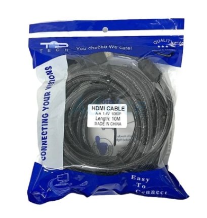 Cable HDMI (V.1.4) M/M ( 3M, 5M, 10M, 15M, 20M ) TOP TECH TP88 สายถัก Cable HDMI สายส่งสัญญาณ