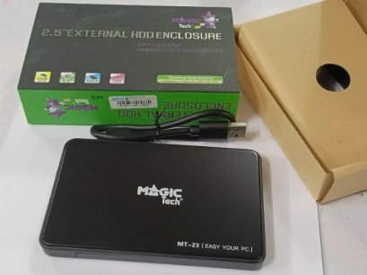 Box HDD MAGICTECH 2.5-inch” USB 3.0 HDD รุ่น MT-23 Support HDD Type2.5" SATA up to 3 TB