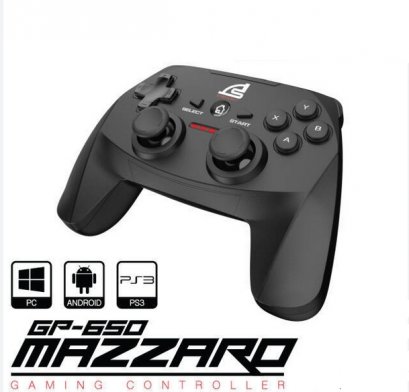 SIGNO E-Sport GP-650 JOYSTICK Controller Mazzaro SIGNO DUAL VIBRATION SYSTEM รองรับ PC USB 2.0 ของแท้