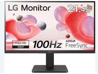 Monitor 21.5'' LG 22MR410-B (VA, VGA, HDMI) FREESYNC 100Hz Resolution 1920 x 1080