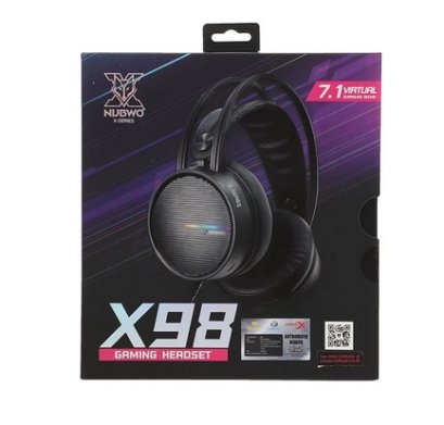 NUBWO X98 7.1 Surround Sound Gaming Headphone หูฟังเกมมิ่ง USB ไฟ RGB ลำโพงขนาดใหญ่ 50mm