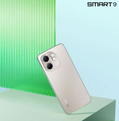 Infinix SMART 9 Ram3GB/Rom64GB หน้าจอ120Hz ขนาด6.7นิ้ว กล้องคู่ 13MP Helio G81 แบตเตอรี่ 5000mAhประกันศูนย์ 1ปี