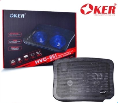 OKER พัดลมระบายความร้อน รุ่น HVC-651 พัดลม 2 ตัว