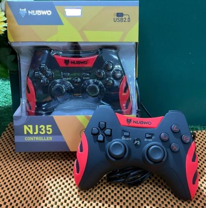 NUBWO NJ-35 CONTROLLER (อุปกรณ์ควบคุมคำสั่ง) จอยสติ๊ก NUBWO NJ-35 สำหรับ PS3 PC