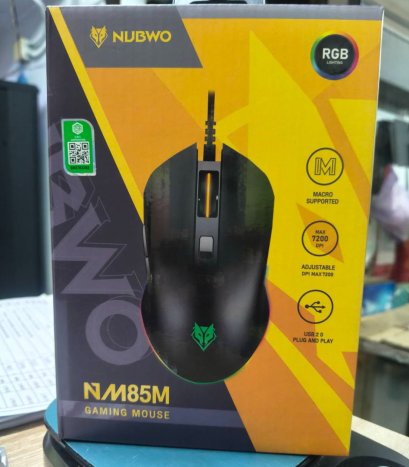 Mouse NUBWO NM-85M 7200dpi  DESTROY  USB Optical Mouse RGB Gaming