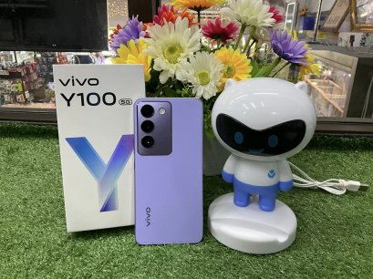 VIVO Y100 5G Ram 8GB/Rom 256GB จอ 6.67 120Hz AMOLED แบตเตอรี่ 5,000mAh กล้องหลัก ความละเอียด 50MP Free Gift Set 8 in 1