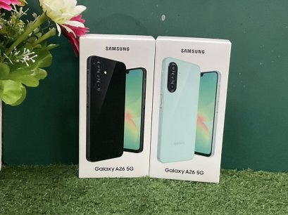 SAMSUNG A26 5G Ram8GB / Rom256GB จอ 6.7 Super AMOLED 120Hz Camera 50 MP แบต 5000mAh ประกัน ศุนย์ 1ปี