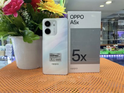 OPPO A5X Ram4GB/Rom128GB จอ 6.67 นิ้ว กล้องหลังคมชัดถึง  32MP เเบต 6000mAh ประกัน ศูนย์ ไทย 1ปี